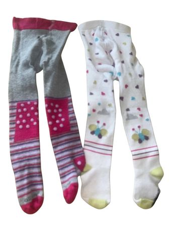 Lot de 2 collants fille
