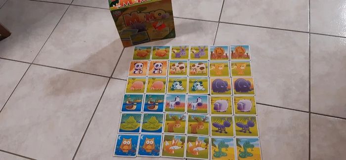 Jeu de mémoire "Mémo" état neuf