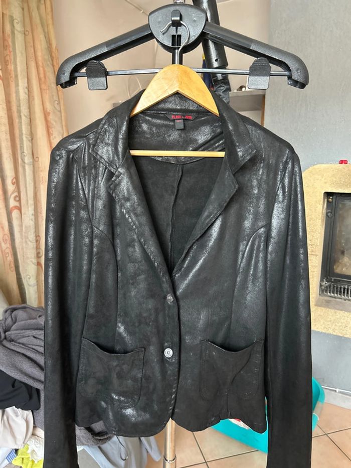 Veste blazer Place du jour noire - photo numéro 2