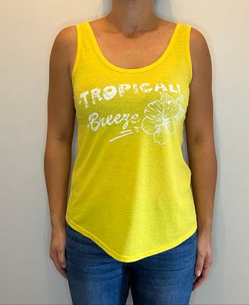 Débardeur jaune