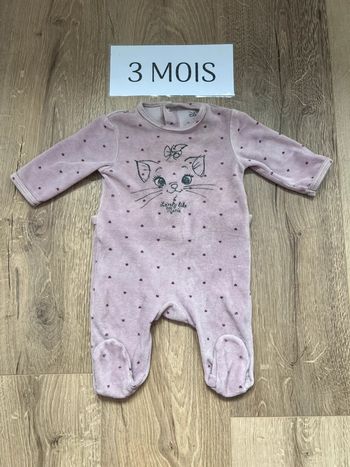 Pyjama chat Disney 3 mois