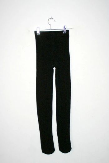 Collant chaud noir 10 ans