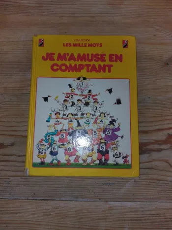 Livre je m'amuse en comptant