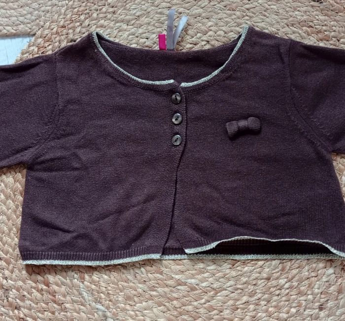 Gilet court fille 5 ans - photo numéro 2