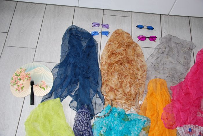 lot accessoire fête anniversaire Evjf déguisement, séance photo jour de l'an - photo numéro 2