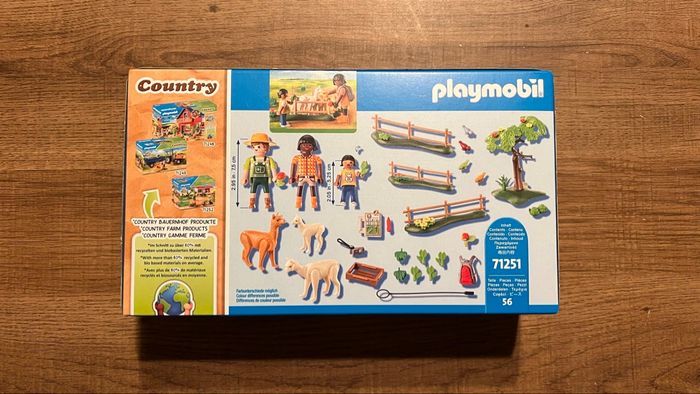 Playmobil 71251 country randonneurs et alpagas