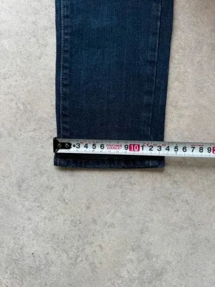 Jeans Levi's Slight Curve W28 FR38 L30 coupe skinny bleu marine Femme Women pan566b - photo numéro 5