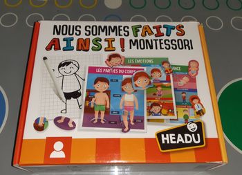 Jeu Nous sommes faits ainsi Montessori Headu