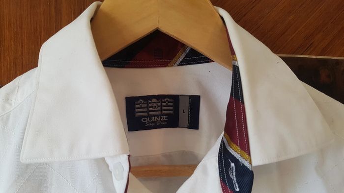 Chemise blanche quinze de france - photo numéro 3
