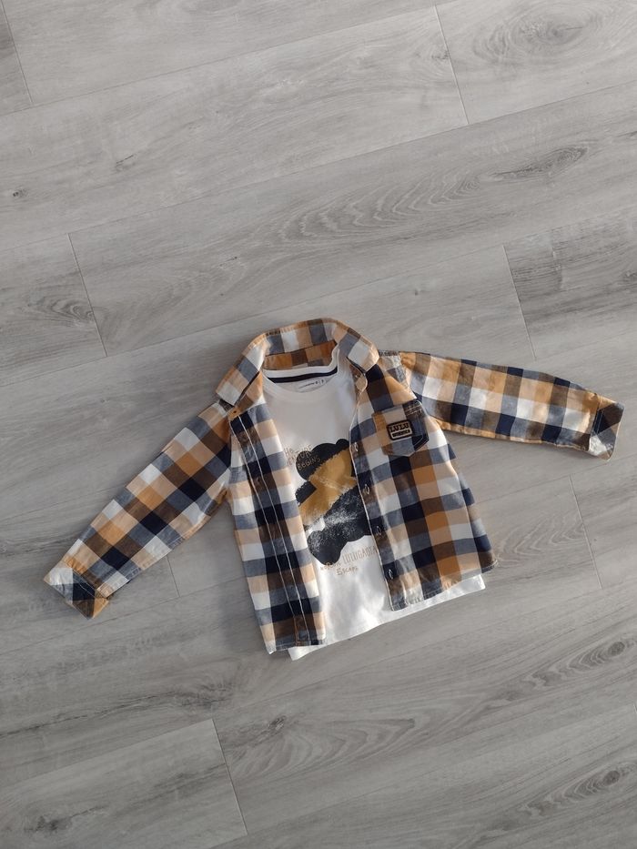Chemise et tee shirt