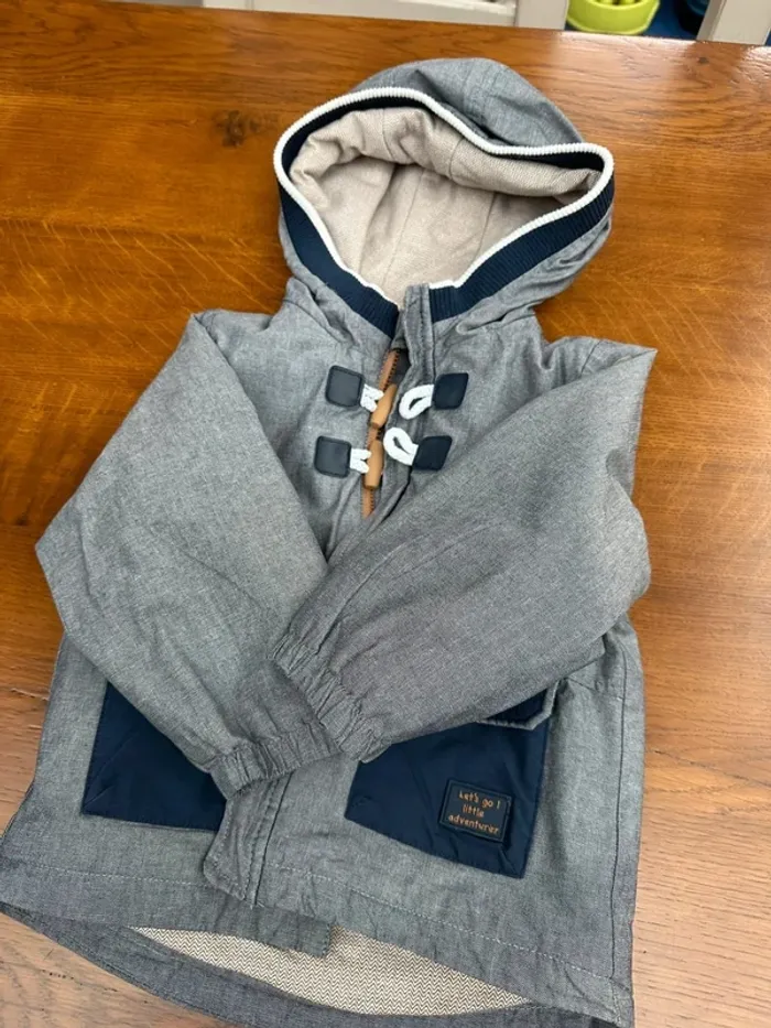 Veste gris en bleu Obaibi 23 mois - photo numéro 10
