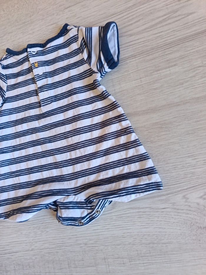 Combi short 1 mois 53 cm combishort obaibi neuve - photo numéro 10