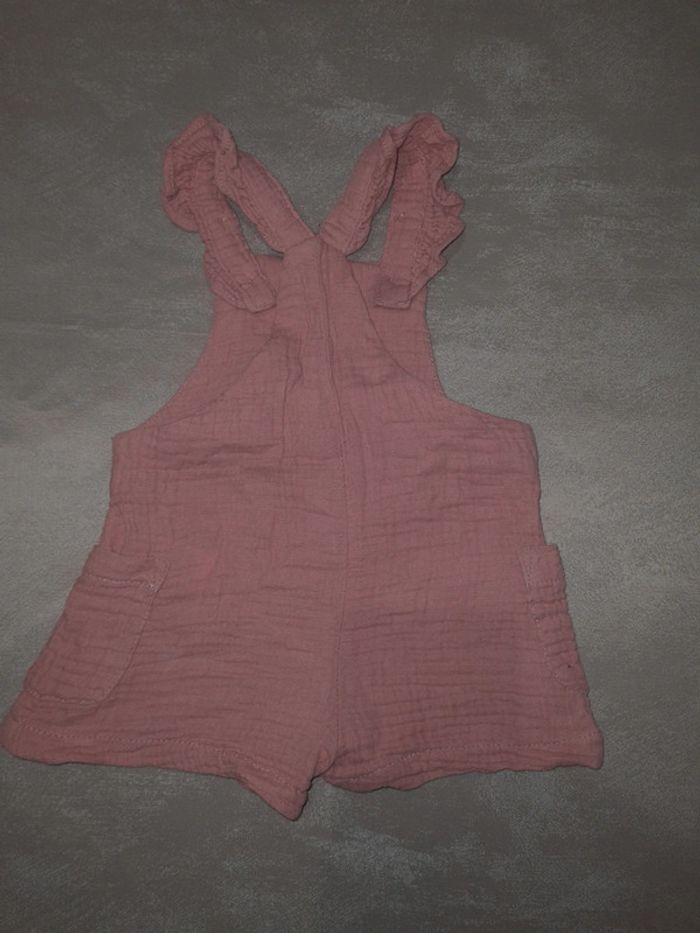 Combinaison short et bretelle fille - photo numéro 2