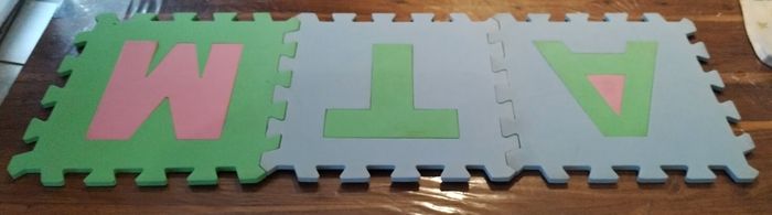 Lot de 9 plaques en mousse - photo numéro 4