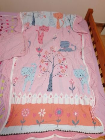 Parure prêt à dormir chats " style Caradou Verbaudet "