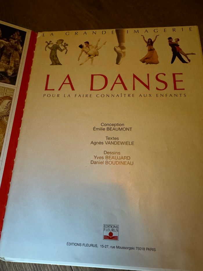 Livre La danse pour la faire connaître aux enfants Éditions Fleurus - photo numéro 3