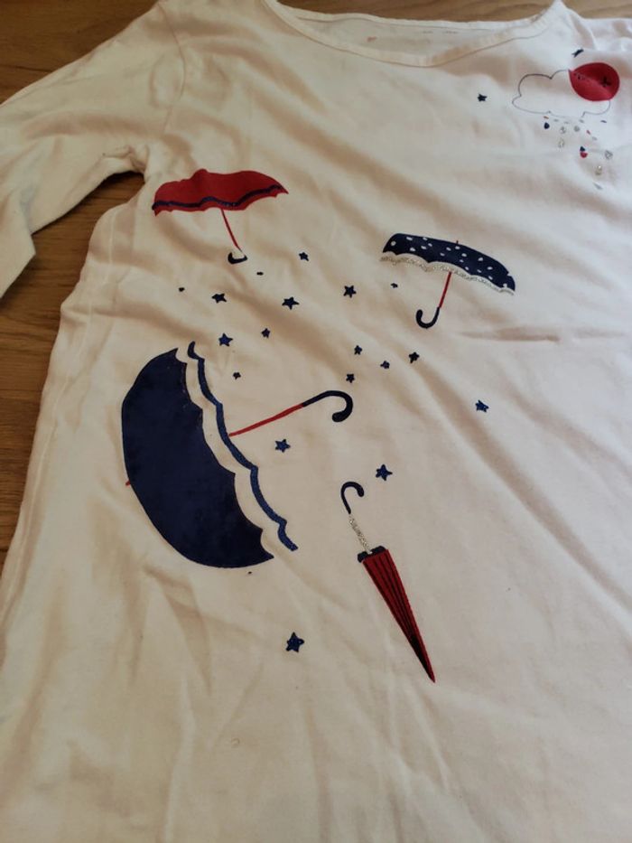 T-shirt à manches longues taille 12 ans Gémo - photo numéro 2