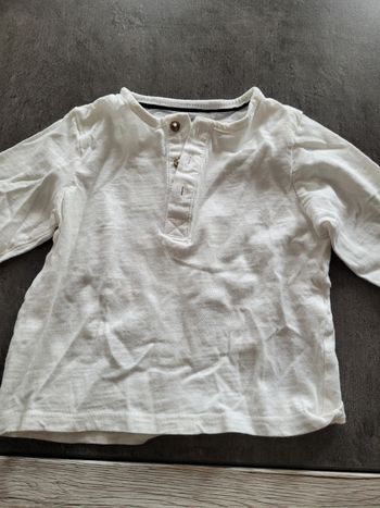 T shirt Kiabi écru
