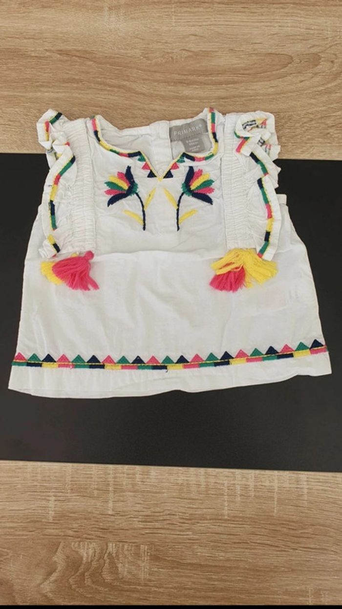 Lot de 4 tee-shirts manches courtes 3-6 mois (68cm) - photo numéro 5