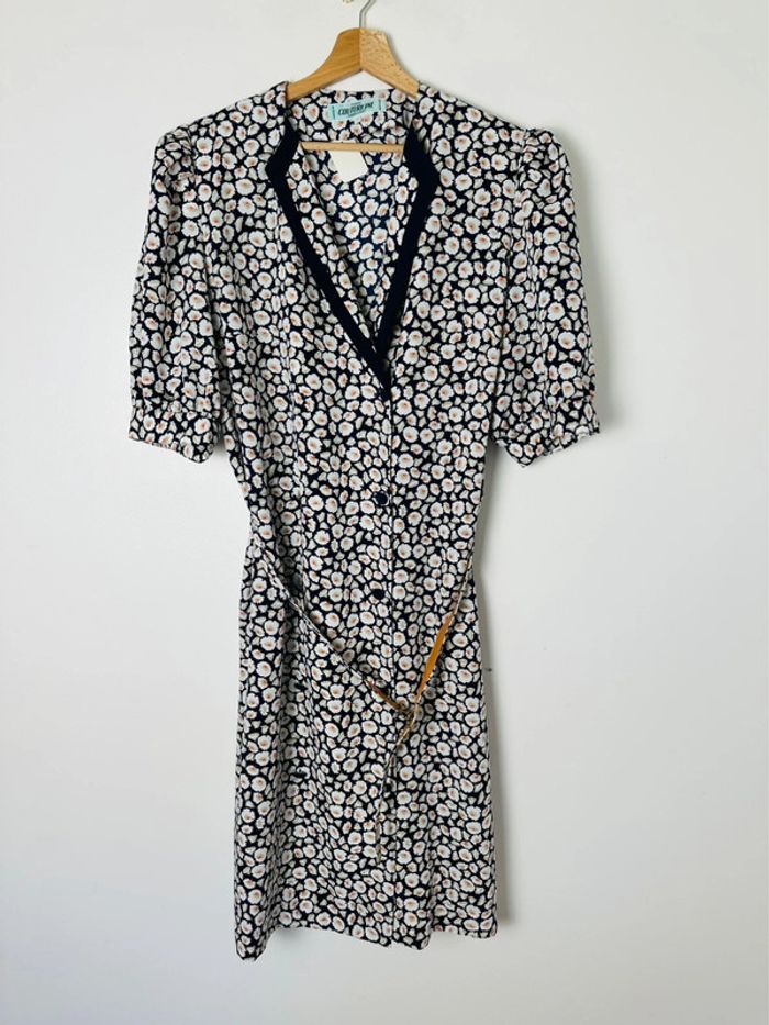 🌸Robe vintage - fleurie - Paris Coutureine 🌸 - photo numéro 2