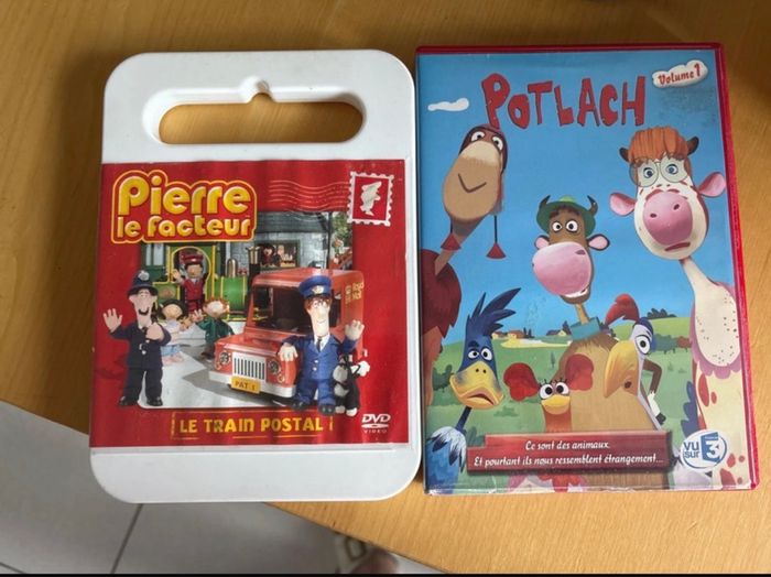 DVD lot dessin animé
