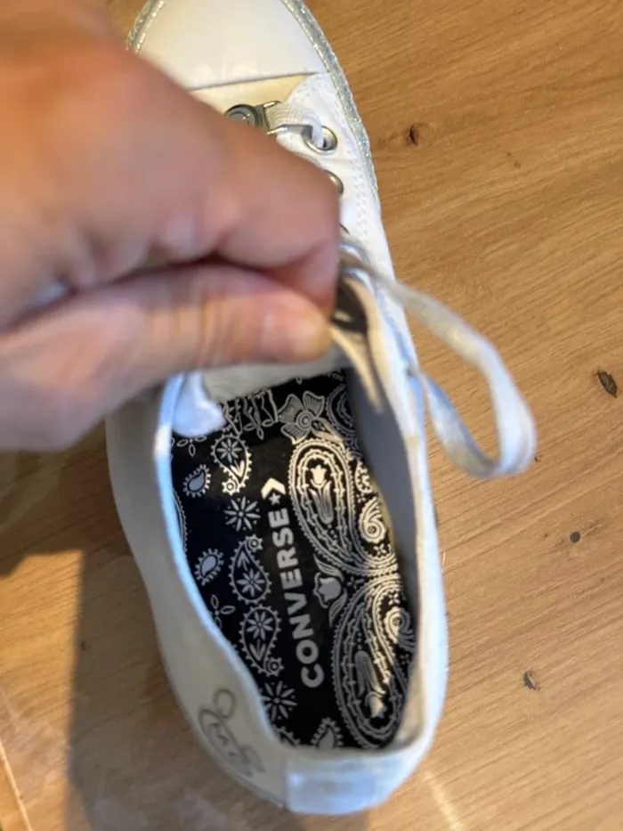 Jolies baskets basses femme 38 - photo numéro 4