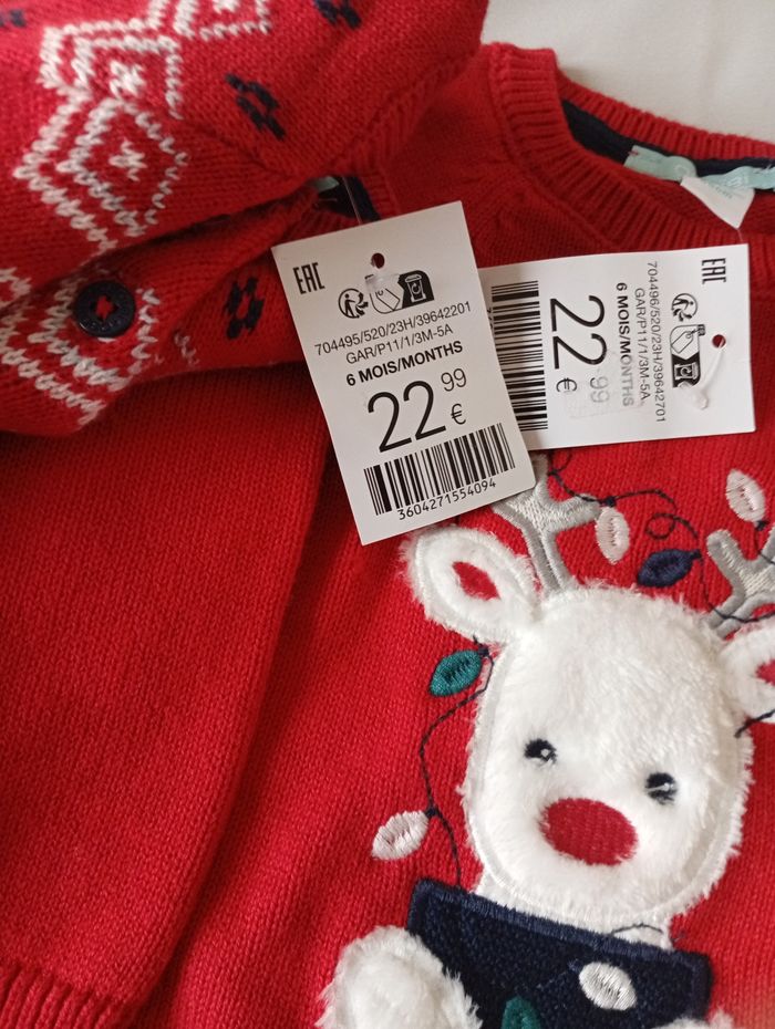 Lot 2 pull  Noël i neuf - photo numéro 2