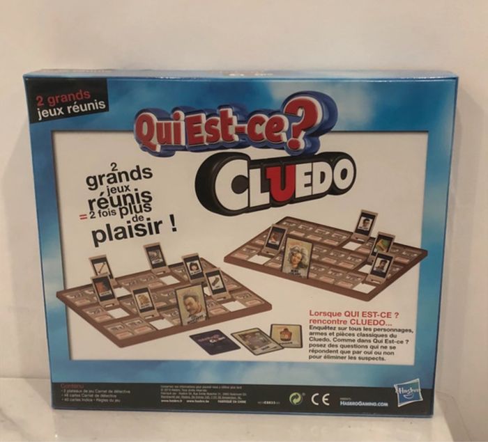 Hasbro Jeu Cluedo qui est-ce ? Neuf sous blister. - photo numéro 2
