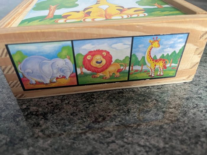 Puzzle en bois animaux - photo numéro 2