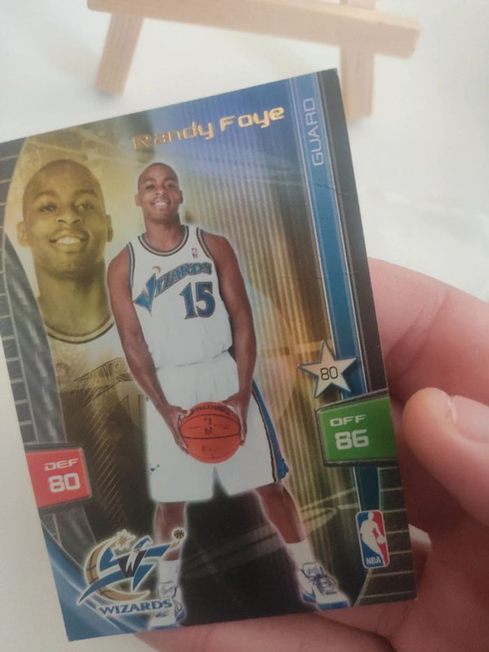 Lot carte nba basketball foil panini trading cards Randy foyer jameer Nelson Orlando Magic wizards - photo numéro 6