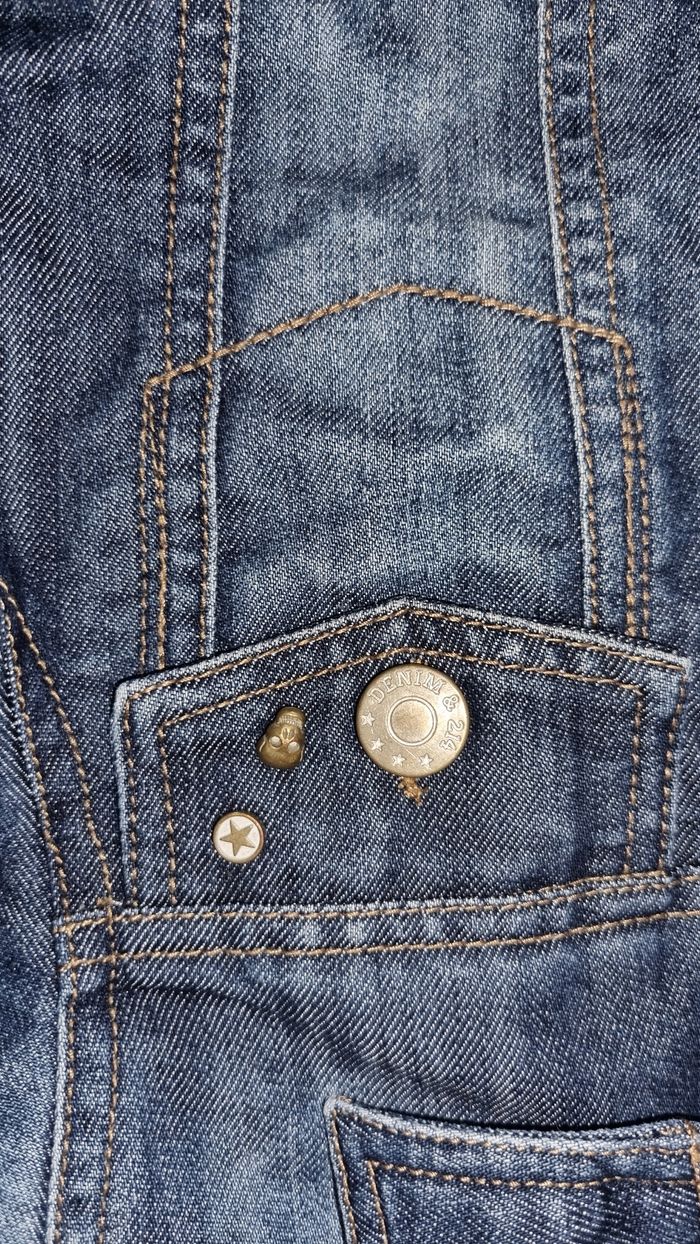 Veste en jeans 8 ans - photo numéro 3