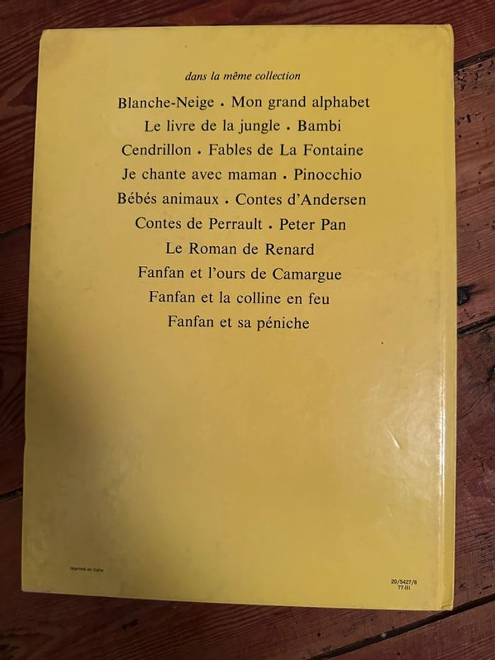 Pierre Probst Caroline - livre ancien Fanfan et l’ours de Camargue grands albums Hachette - photo numéro 6