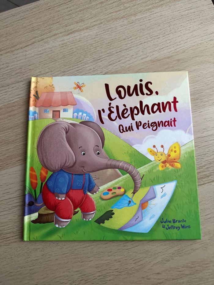 Livre Louis l’éléphant
