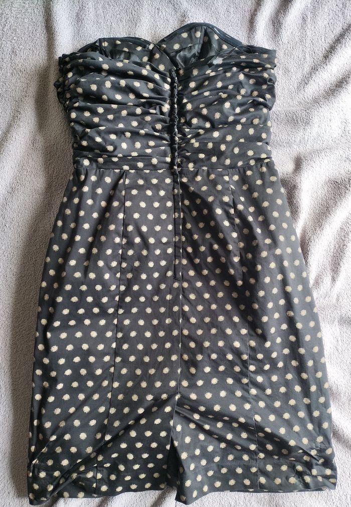 Robe bustier à pois - 38 - photo numéro 3