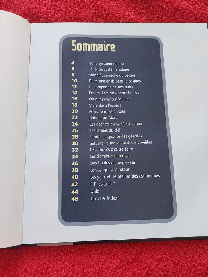 Livre éducatif avec CD système solaire - photo numéro 4