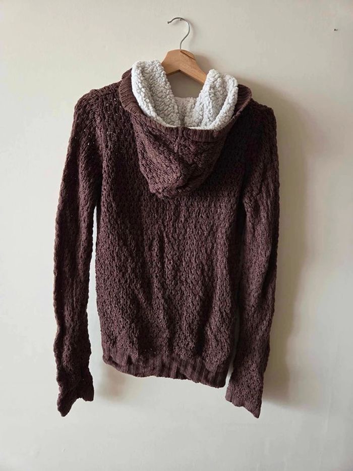 Gilet Mim marron taille S - photo numéro 2