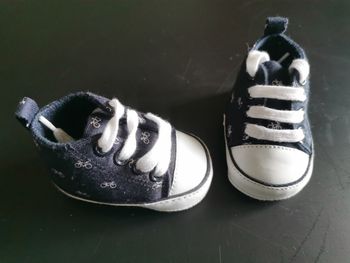 Chaussure_ "Petit cycliste"_garcon_ 0-3mois