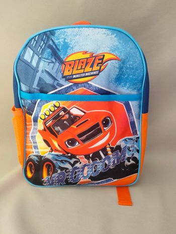 🔥🚗 Sac à dos enfant garçon Blaze et les Monster Machines – Très bon état 🚗🔥