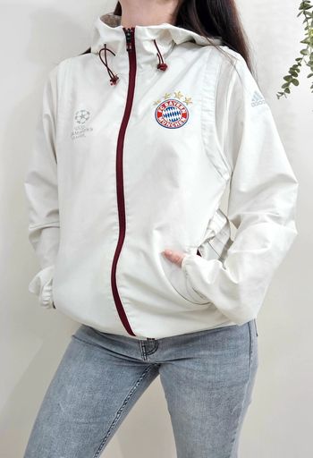 Veste blanche Bayern Munich UCL Adidas 2016/17 taille S