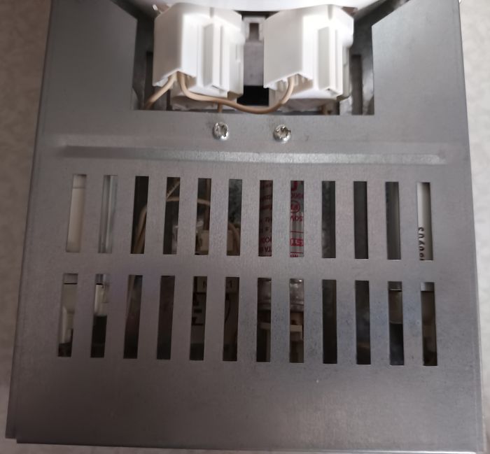 Luminaire encastré double Lampe 2xTCD 26W mod.1281 diam.28cm avec notice - photo numéro 3