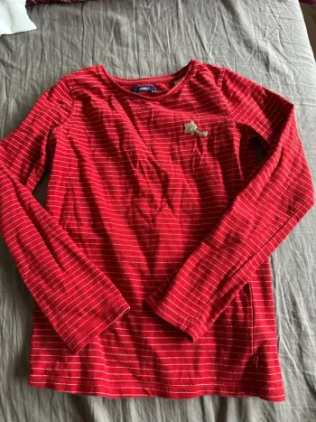 Te short longues manches 128