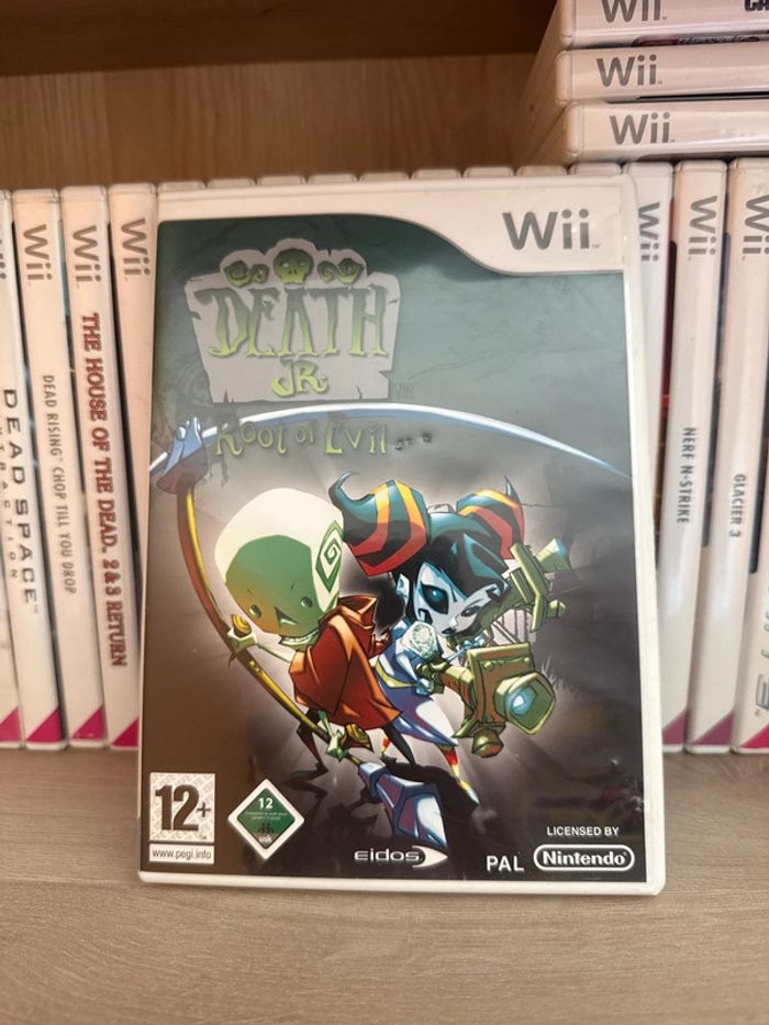 Death jr root of evil jeu Wii
