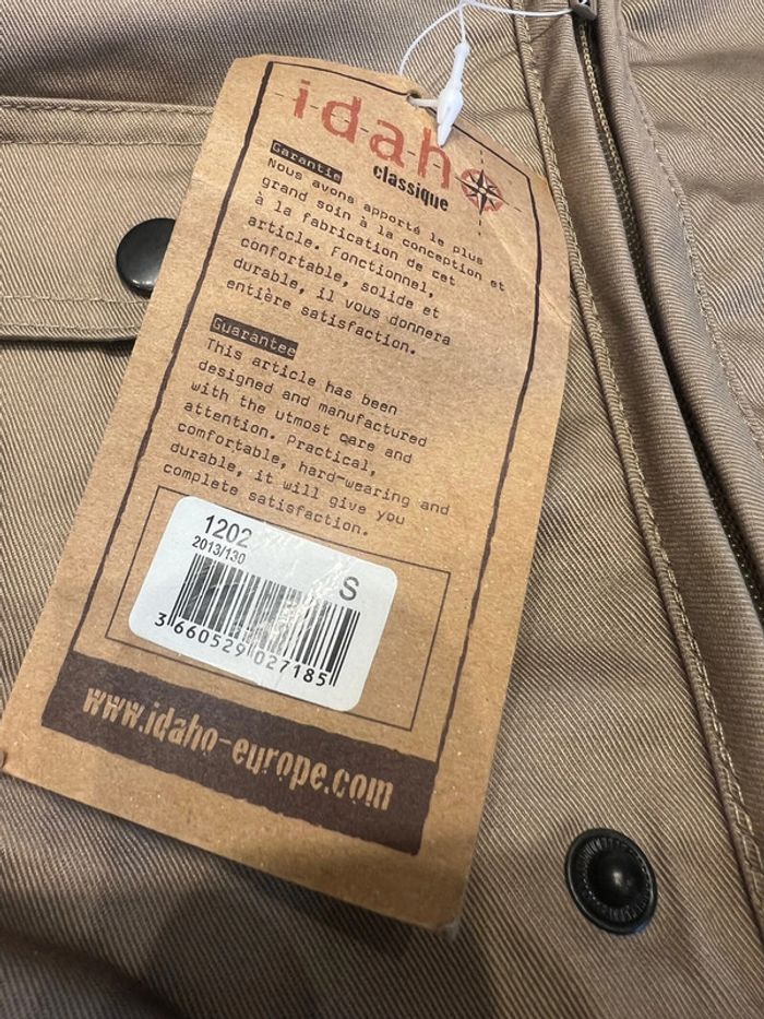 gilet de reporter journaliste peche randonne idaho taille s kaki 1202 14 poches sans manches - photo numéro 2