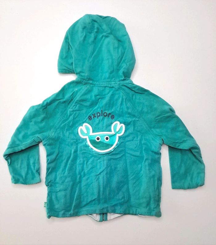 Gilet réversible 12 mois - photo numéro 2