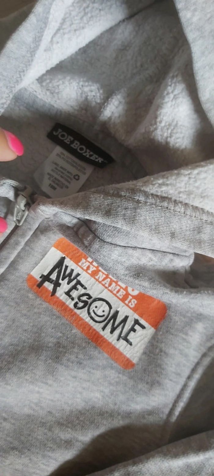 Gilet à capuche mixte garçon/fille Joe Boxer 18 mois (78) - photo numéro 2