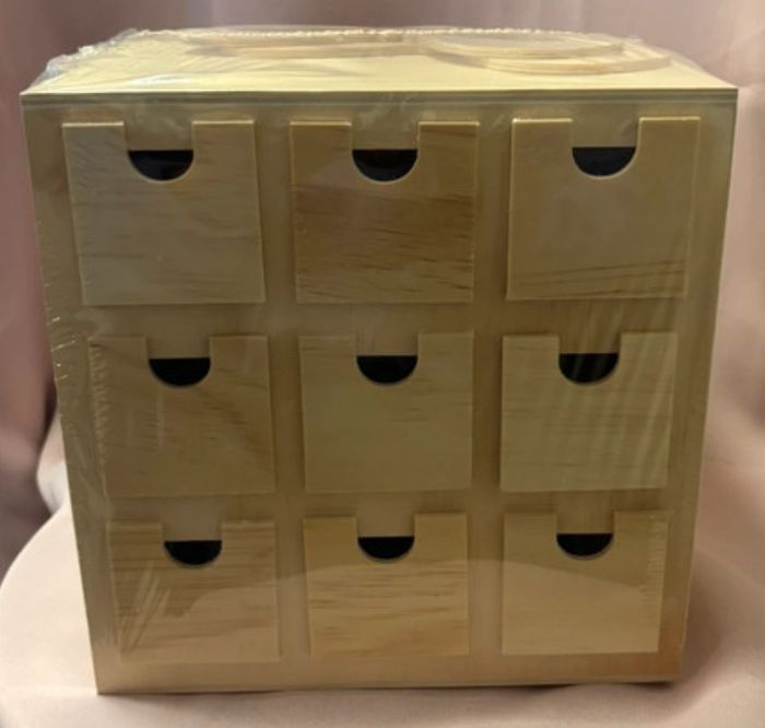 Calendrier de l’Avent à personnaliser en bois de crealia