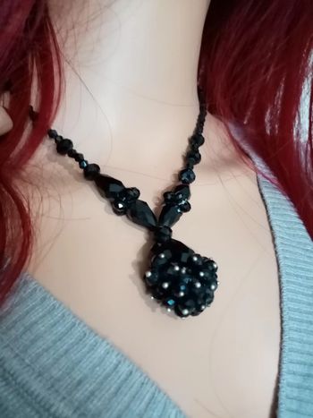 Parure fantaisie noire