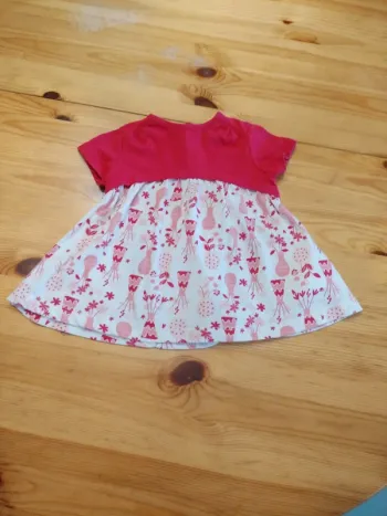Robe rose