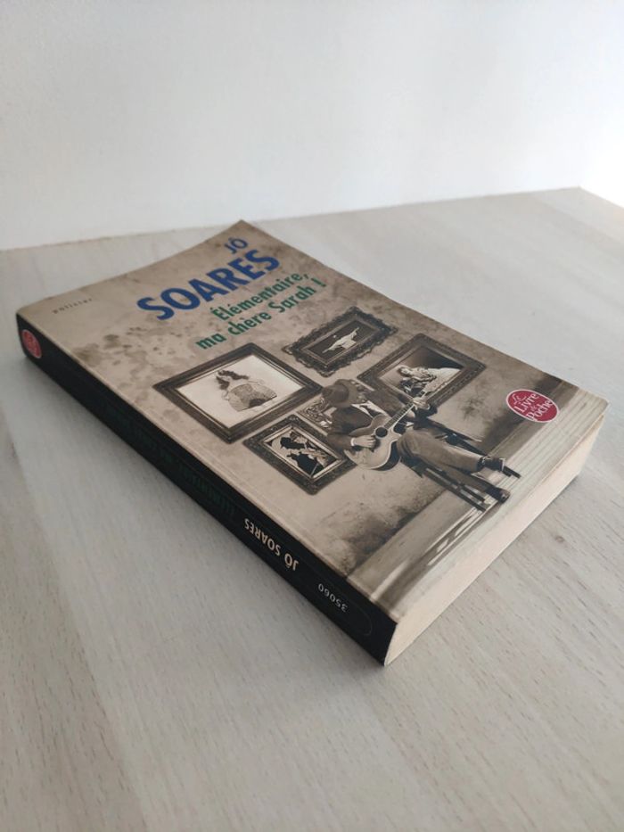 Livre poche Élémentaire ma chère Sarah JO Soares policier Sherlock Holmes - photo numéro 3