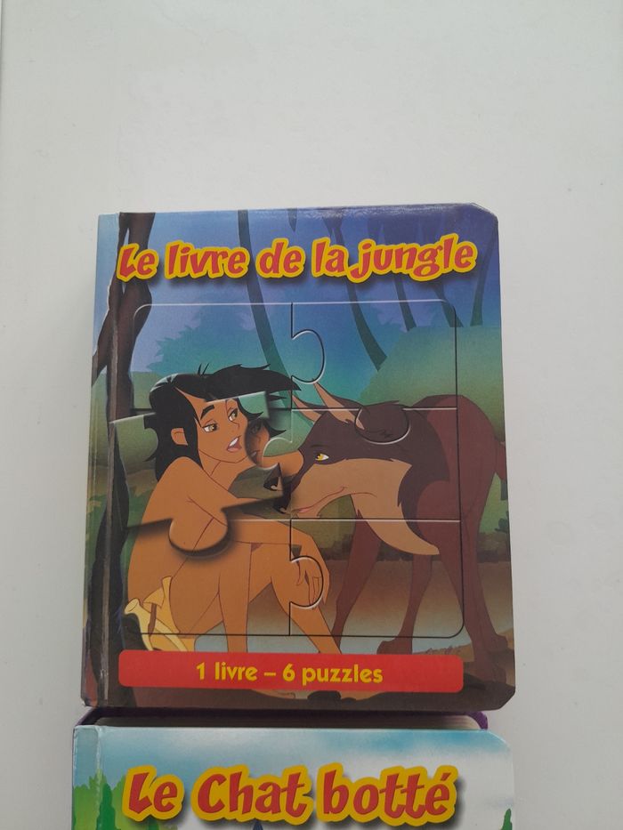Lot 2 livres puzzles - photo numéro 2